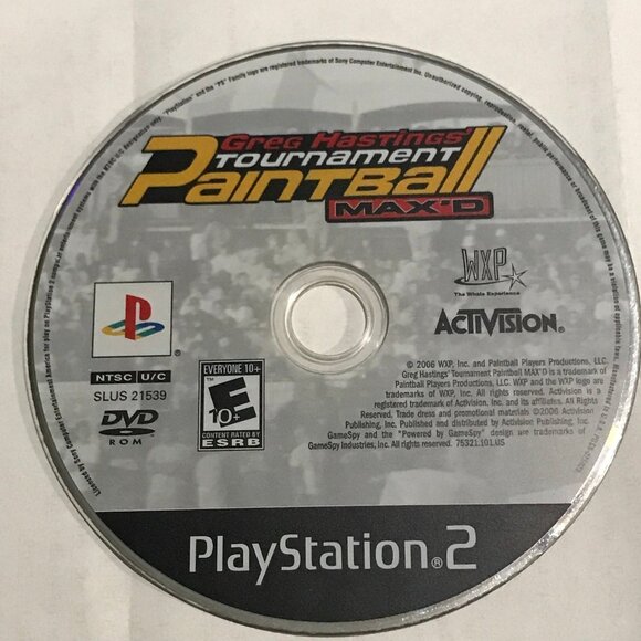 PS2 Greg Hashtings’ Paintball Max’D PlayStation 2 - Picture 1 of 2